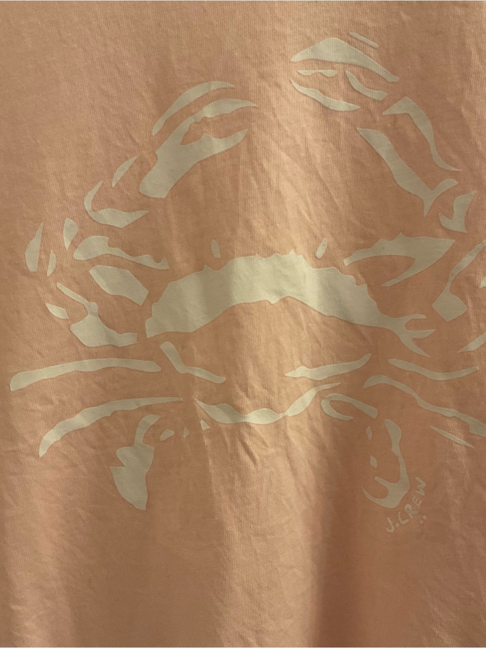J. Crew Crab Collector Tee - Size Medium - Pink - Picture 4 of 7